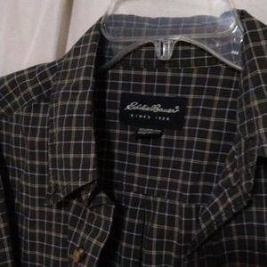 Long sleeve casual dress shirt Eddie bauer